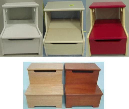 Step Stools with Storage - Image 1