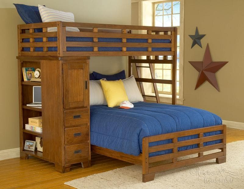 Wood Twin Bunk Beds and Loft Bunk Beds - Image 3