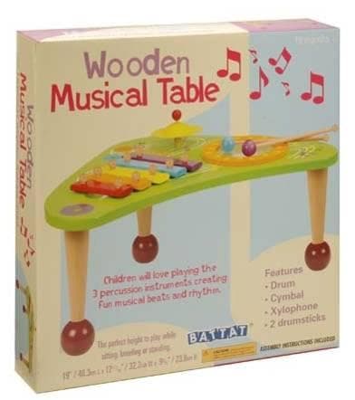 Musical Wooden Table Toys - Image 1