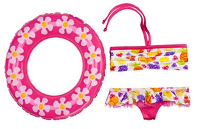 Swimwear Set With Inflatable Inner Tube - Image 1