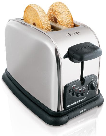 Hamilton Beach® classic chrome 2-slice toasters - Image 1