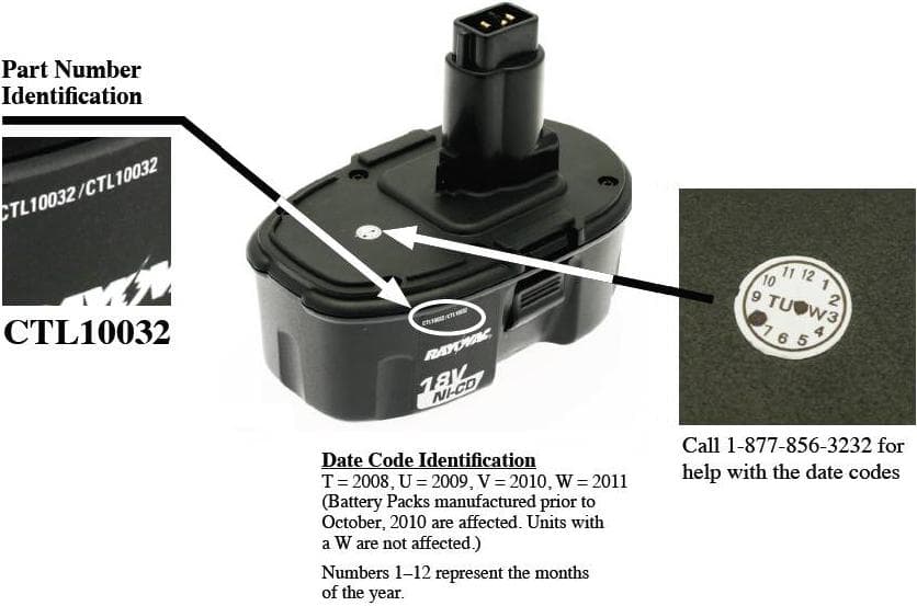 Rayovac NI-CD Cordless Tool Replacement Battery Packs - Image 4