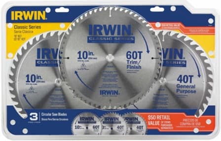 Classic Series Circular Saw Blade 3-Pack - Image 1
