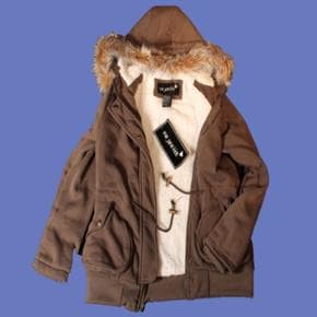 Me Jane and "B-Hip Kids by Me Jane" girls' jackets with faux fur trim - Image 1