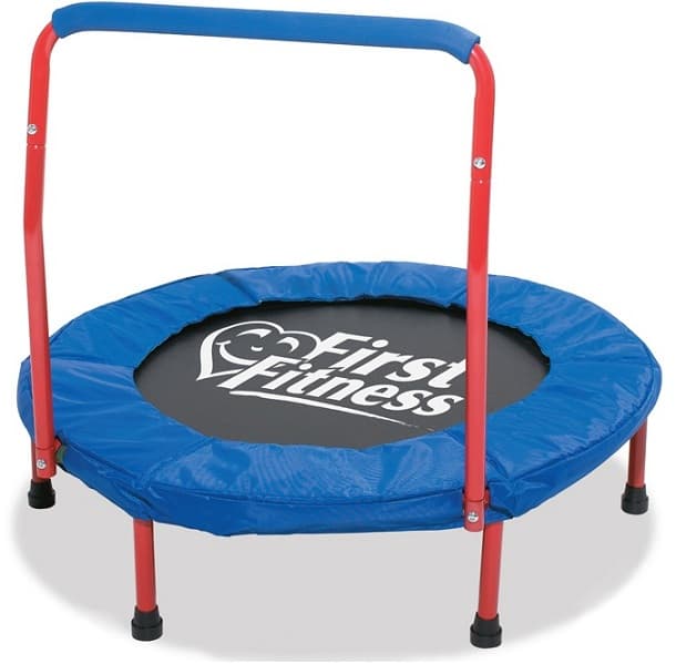 First Fitness® Trampolines with Handlebars - Image 1