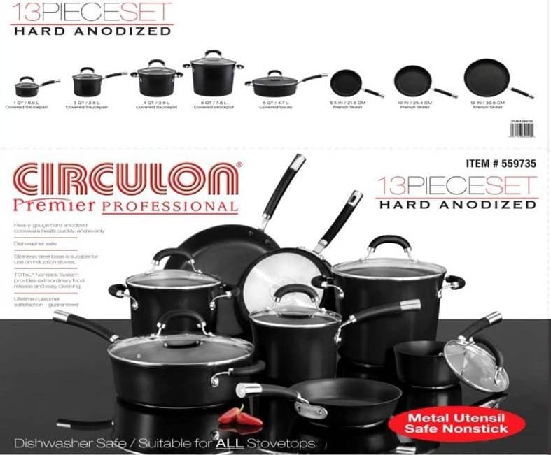Circulon Cookware Set - Image 1