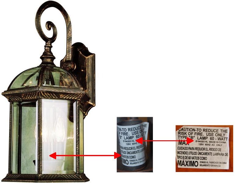 Outdoor wall mount lanterns - Image 1