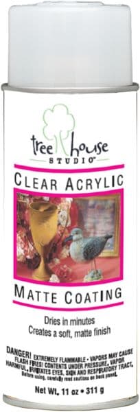 Tree House Studio™ Clear Acrylic Matte Coating - Image 1