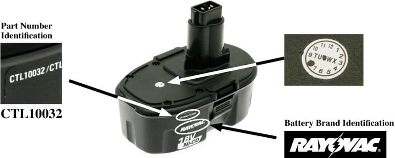 Rayovac NI-CD and Rayovac NI-MH Cordless Tool Battery Packs - Image 1