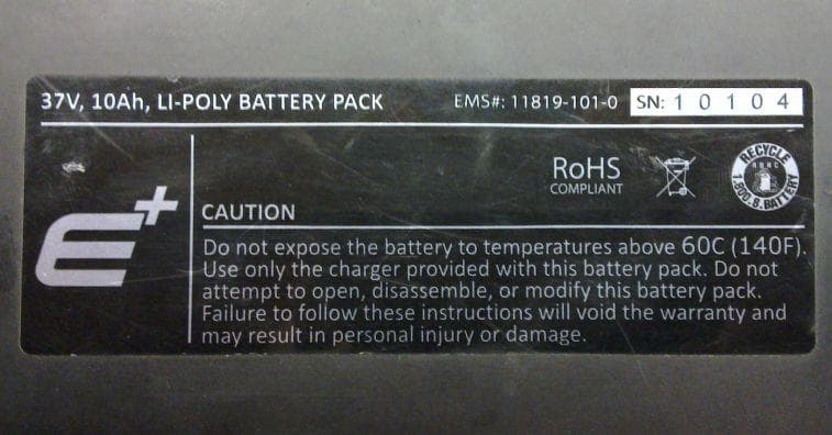 Rechargeable lithium-poly battery - Image 2