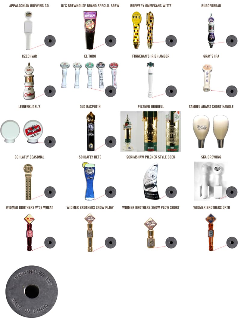 Ceramic Beer Tap Handles - Image 1