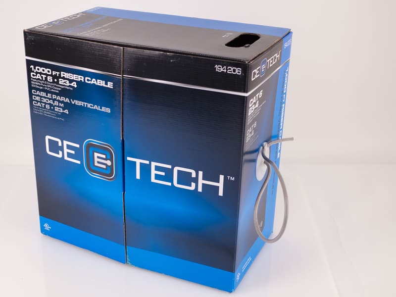 CE Tech 1,000 ft. Riser Cable - Image 1