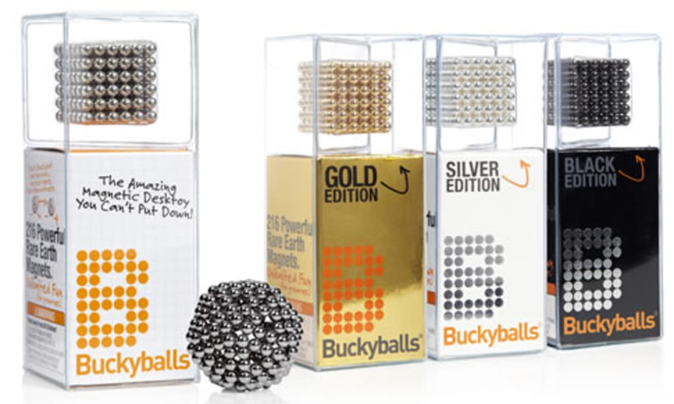 Buckyballs and Buckycubes high-powered magnet sets - Image 1