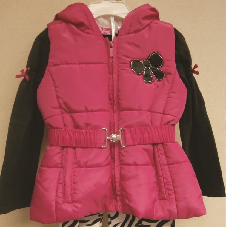 Girl's Three-Piece Clothing Set - Image 1
