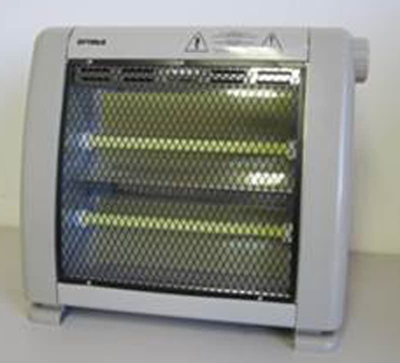 Portable Infrared Radiant Quartz Electric Space Heaters - Image 1
