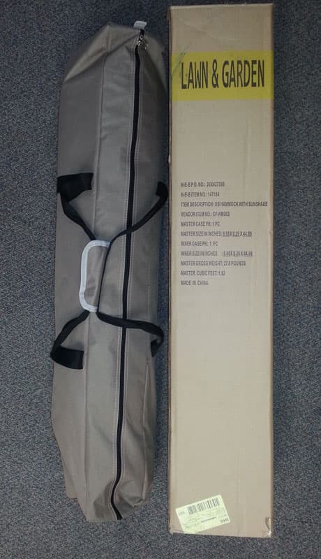 Outdoor Solutions Hammock with Sunshade - Image 1