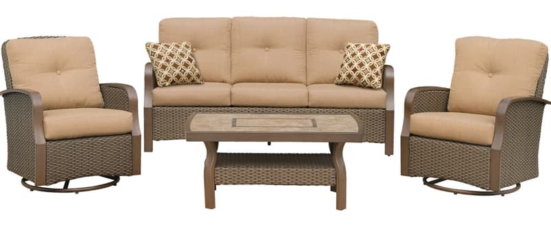 Metro 6-piece Outdoor Seating Group and Montero 4-piece Outdoor Seating Group - Image 2