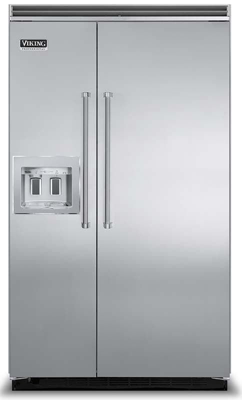Viking built-in side-by-side refrigerator freezers with in-door dispensers - Image 2