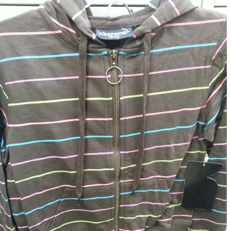 Girl's long sleeve hooded jacket and pant sets - Image 1