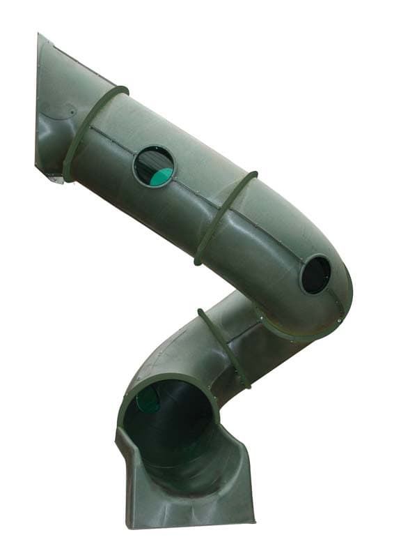 Tornado brand home playground tube slides with port holes - Image 1