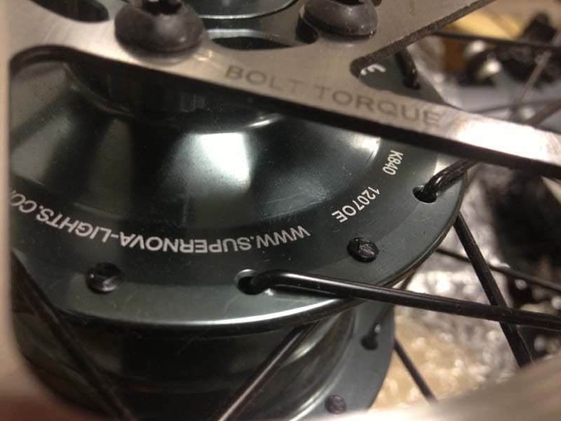 2012 Source Eleven and Source Expert Disc bicycles with Supernova Switchable Dynamo Front Hubs - Image 2