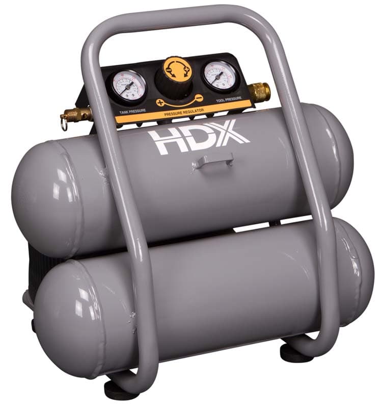 HDX™ and Powermate® two-gallon air compressors - Image 1