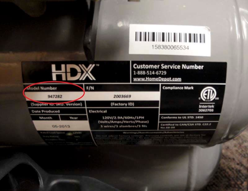 HDX™ and Powermate® two-gallon air compressors - Image 2