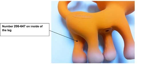 Go Gaga Squeeze & Teethe Coco the Monkey - Image 2