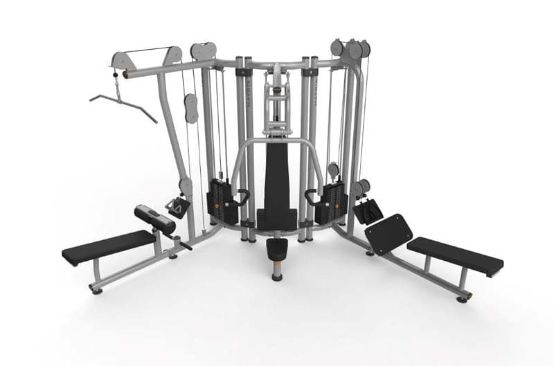 Magnum and Matrix Fitness 900 Pro Series multi-station strength training towers - Image 1