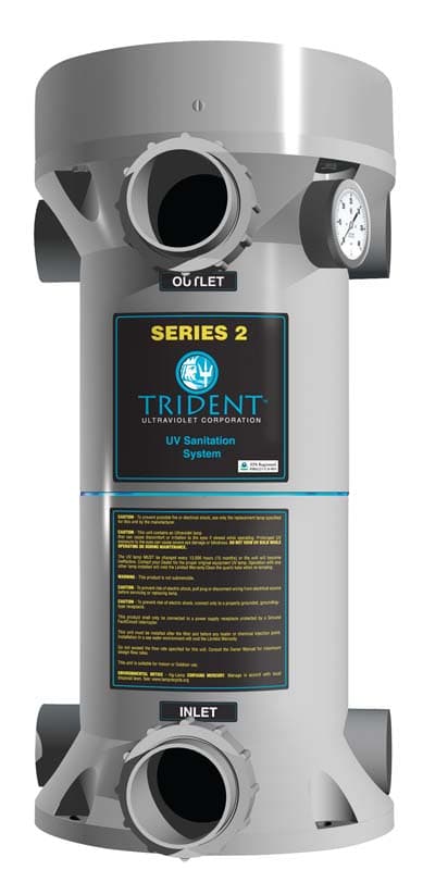 Trident Series 2 Ultraviolet Sanitation Systems for pools - Image 1