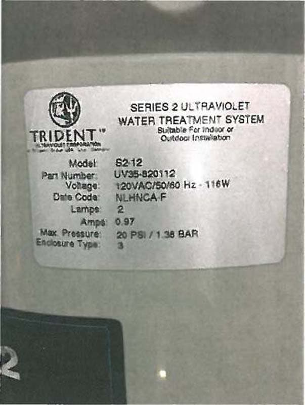 Trident Series 2 Ultraviolet Sanitation Systems for pools - Image 2