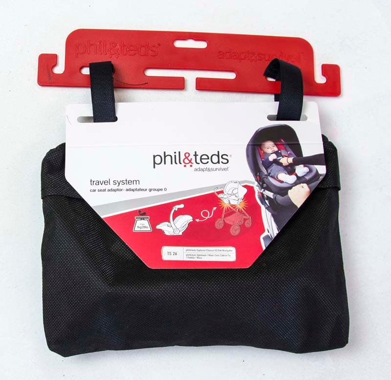 phil&teds Travel System 26 infant car seat adaptors for strollers - Image 4