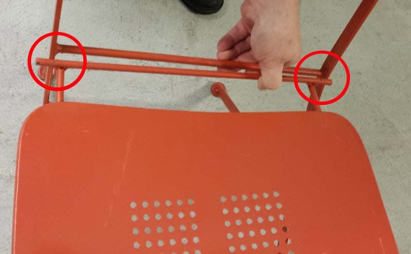 Metal Bistro Chairs - Image 3