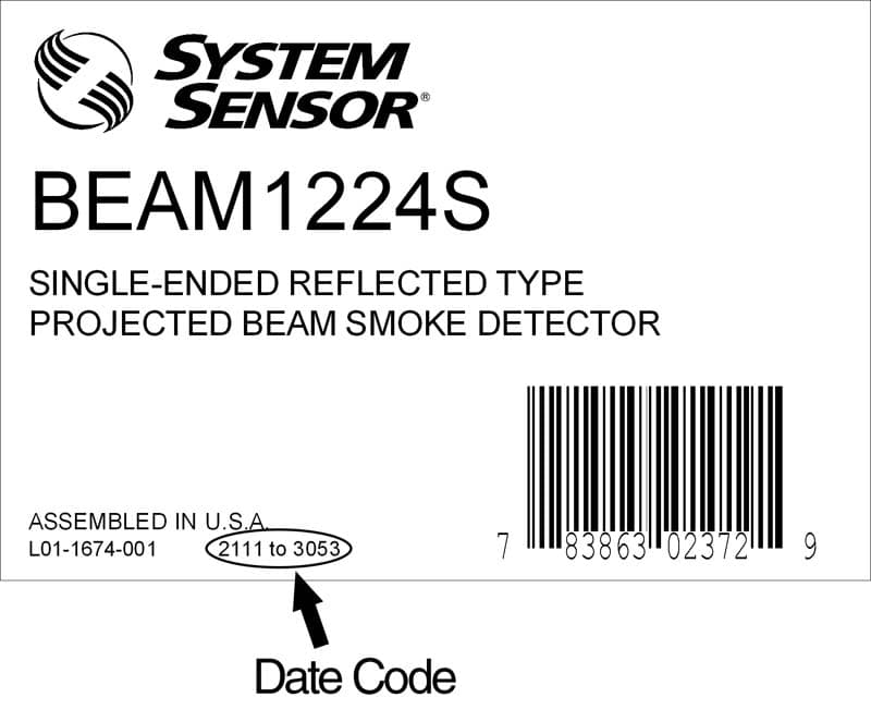 System Sensor reflected beam smoke detectors - Image 2