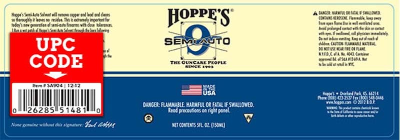 Hoppe's Semi-Auto Gun Bore Cleaner - Image 2