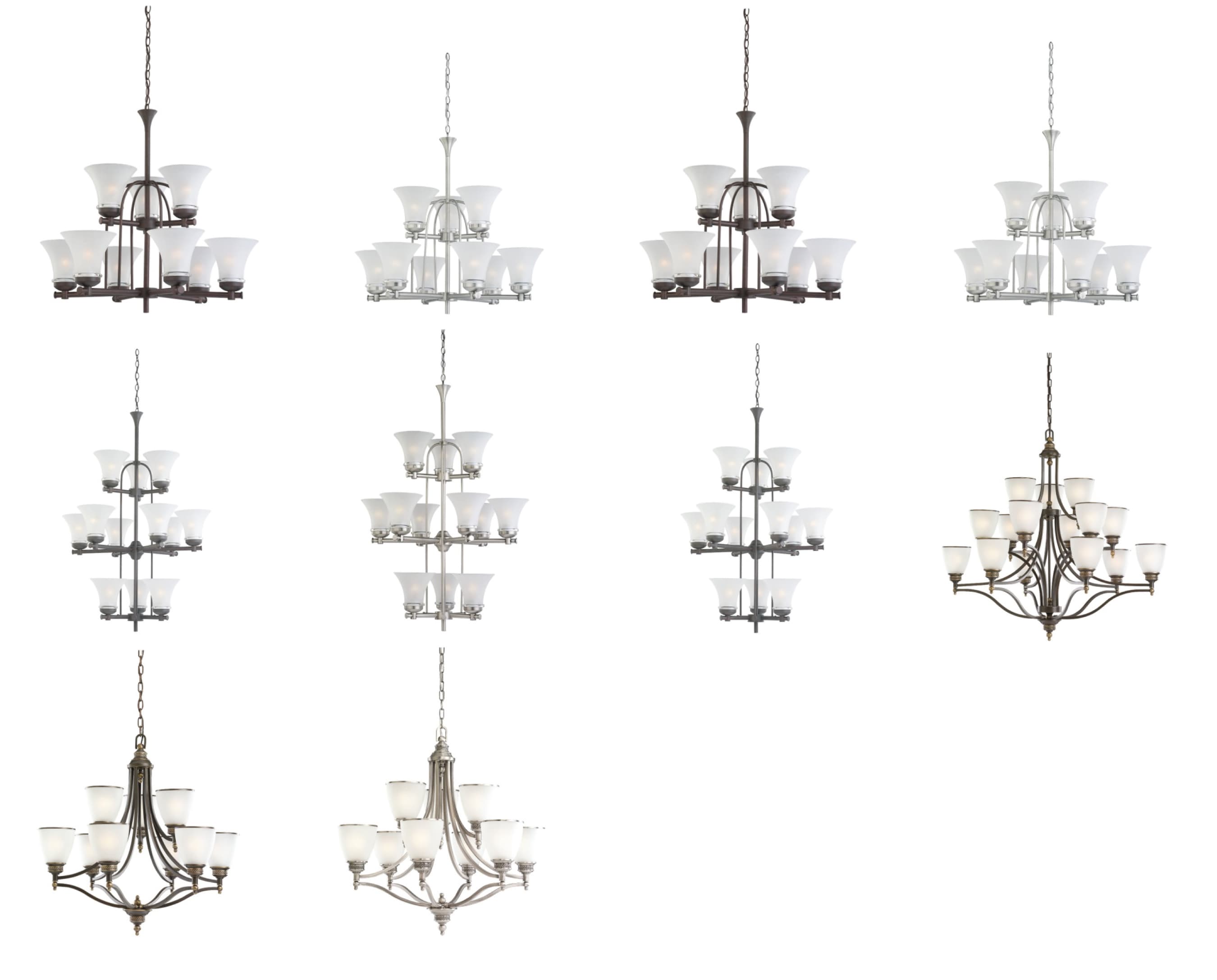 Light chandeliers - Image 1