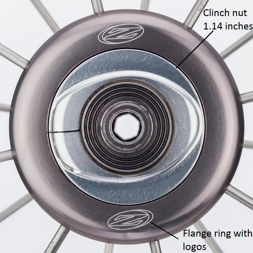 Zipp 88 aluminum hubs for bicycle wheels - Image 2