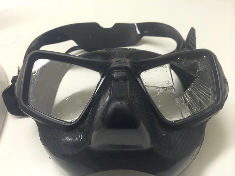 Omersub Zero Cube scuba diving mask - Image 1