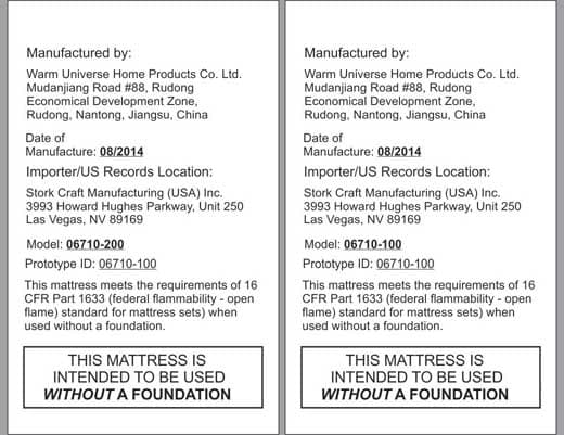 Foam crib mattresses - Image 2