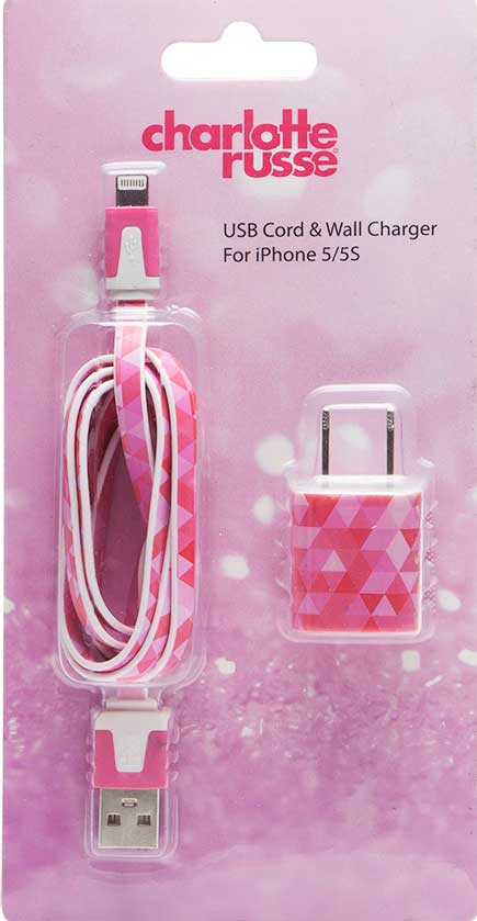 USB Cord & Wall Chargers for iPhone 5/5S - Image 1