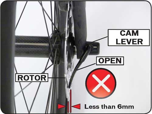 Bicycles equipped with front disc brakes and quick release levers - Image 4