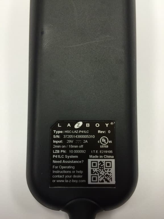 La-Z-Boy Control Wands sold with Silver Luxury Lift Chairs - Image 1