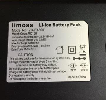 Limoss lithium ion battery power packs - Image 2
