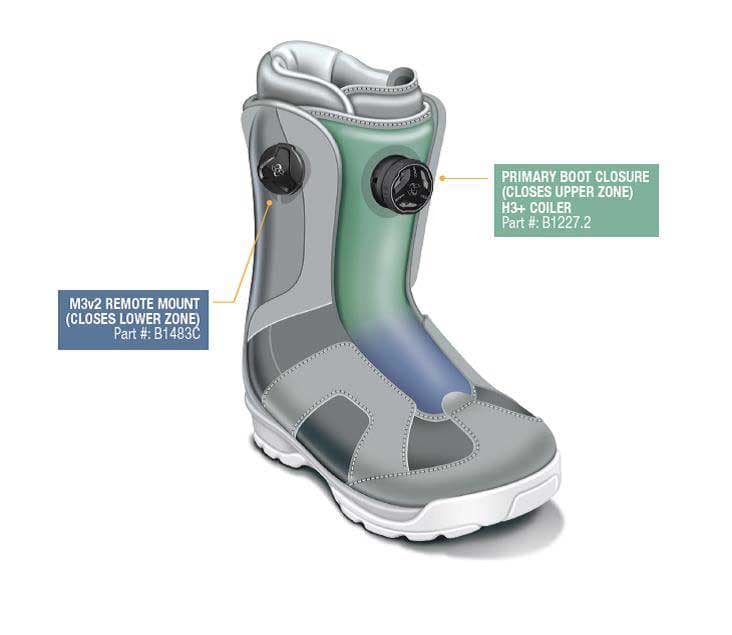 Snowboard Boots with Boa Secondary Reels - Image 2