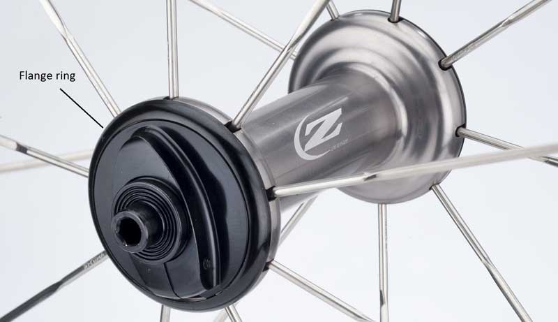 Zipp 88 aluminum front hubs - Image 3