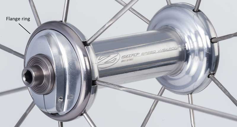 Zipp 88 aluminum front hubs - Image 4