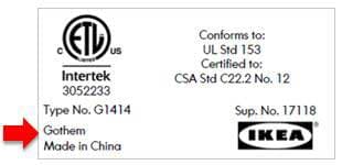 Gothem floor and table lamps - Image 2