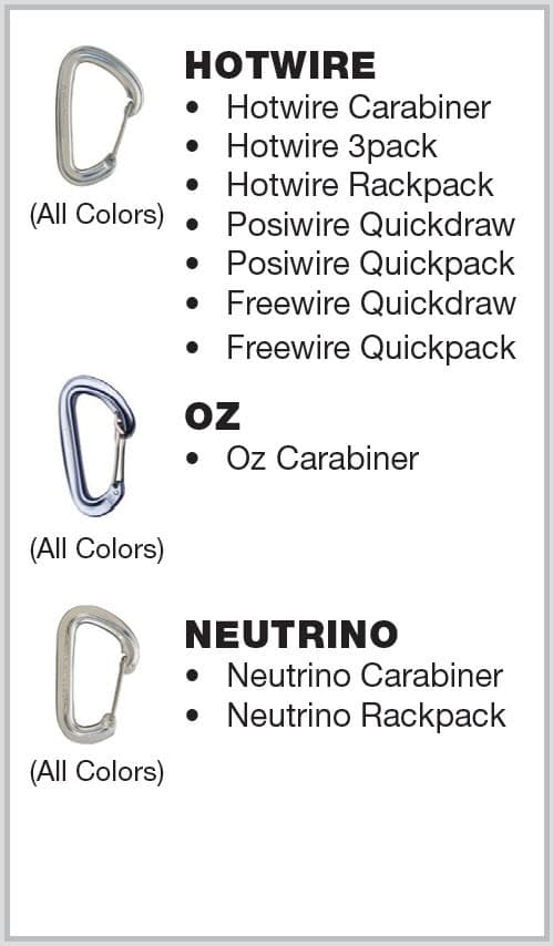 Black Diamond Carabiners for Climbing - Image 1
