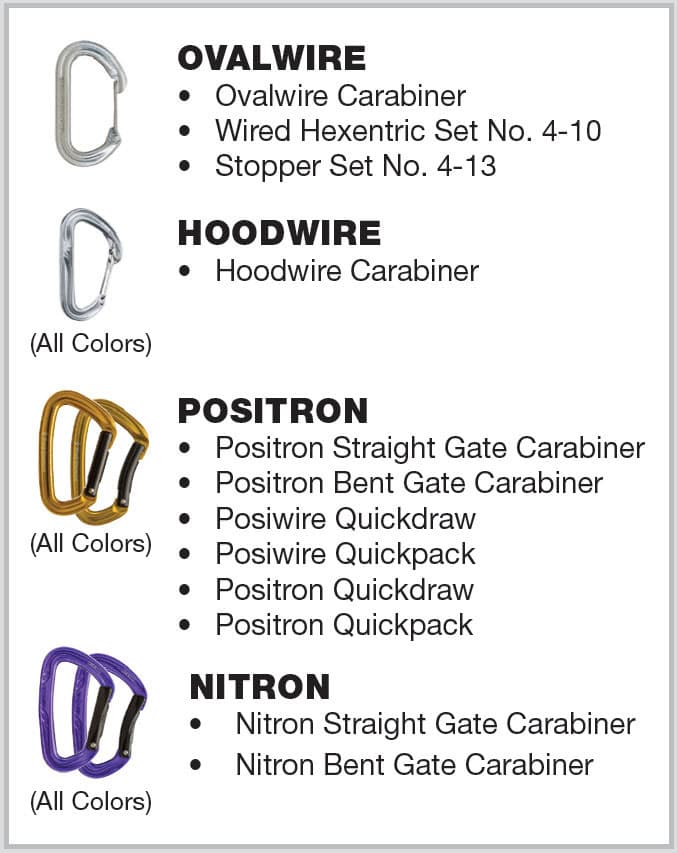Black Diamond Carabiners for Climbing - Image 2