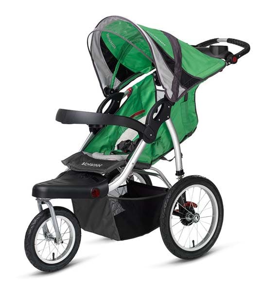 Instep and Schwinn swivel wheel jogging strollers - Image 5